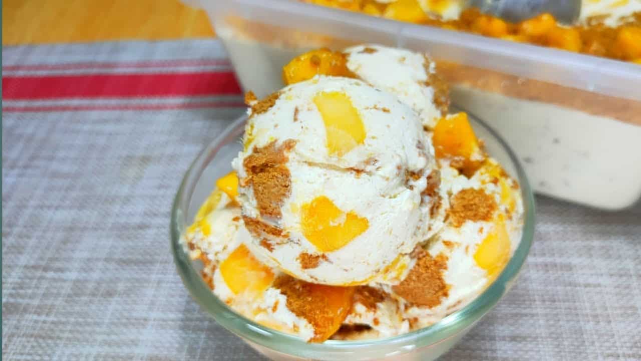 تصویر 2 از بستنی انبه رژیمی بدون قند اضافی و با شکر طبیعی